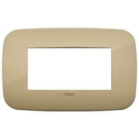 Placca Round 4M oro antico - Vimar 19684.88