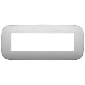 Placca Round 7M argento matt - Vimar 19687.23