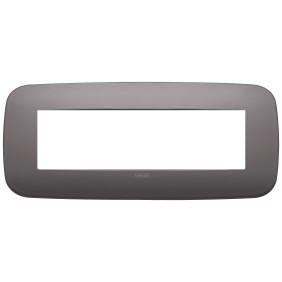 Placca Round 7M nichel dark - Vimar 19687.29