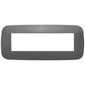 Placca Round 7M grigio - Vimar 19687.82