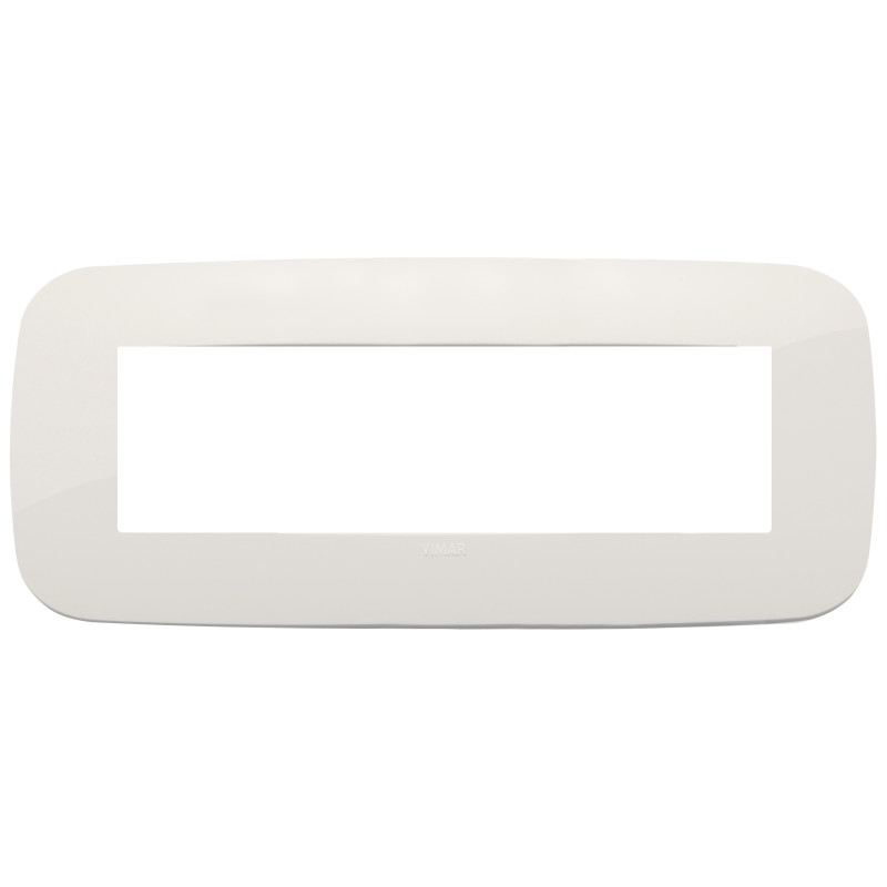 Placca Round 7M avorio - Vimar 19687.83