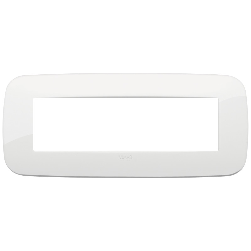 Placca Round 7M bianco - Vimar 19687.84