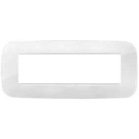 Placca Round 7M Reflex ghiaccio tot.look - Vimar 19687.B66