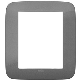 Placca Round 8M ardesia - Vimar 19698.22