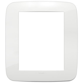 Placca Round 8M bianco - Vimar 19698.84