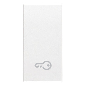 Tasto 1M simbolo chiave bianco - Vimar 20021.P.B