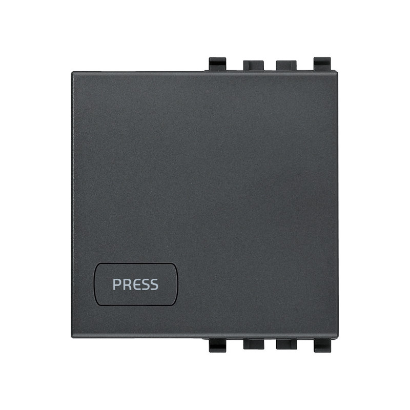 Tasto 2M PRESS grigio - Vimar 20032.PS