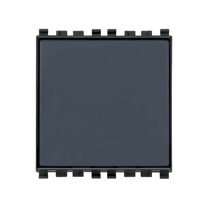 Pulsante targhetta 1P NO 10A grigio - Vimar 20050