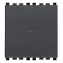Interruttore 1P 16AX assiale 2M grigio - Vimar 20101.2
