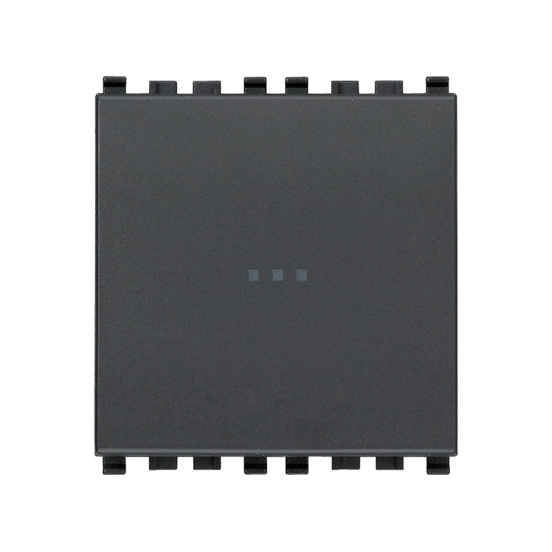 Deviatore 1P 16AX assiale 2M grigio - Vimar 20105.2