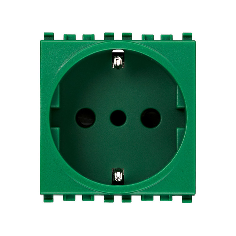 Presa 2P+T 16A P30 verde - Vimar 20209.V