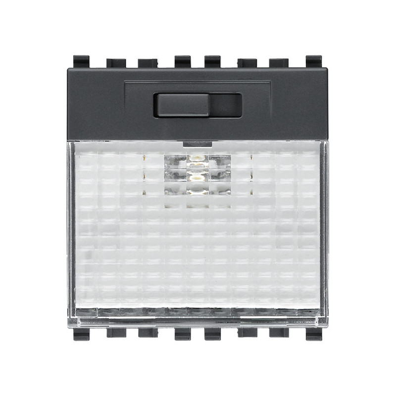 Lampada segnapasso LED 230V grigio - Vimar 20389