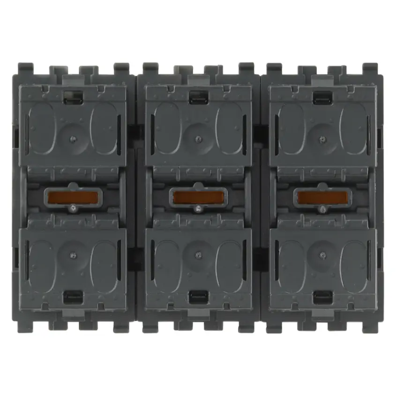 Tre pulsanti basculanti - Vimar 20541