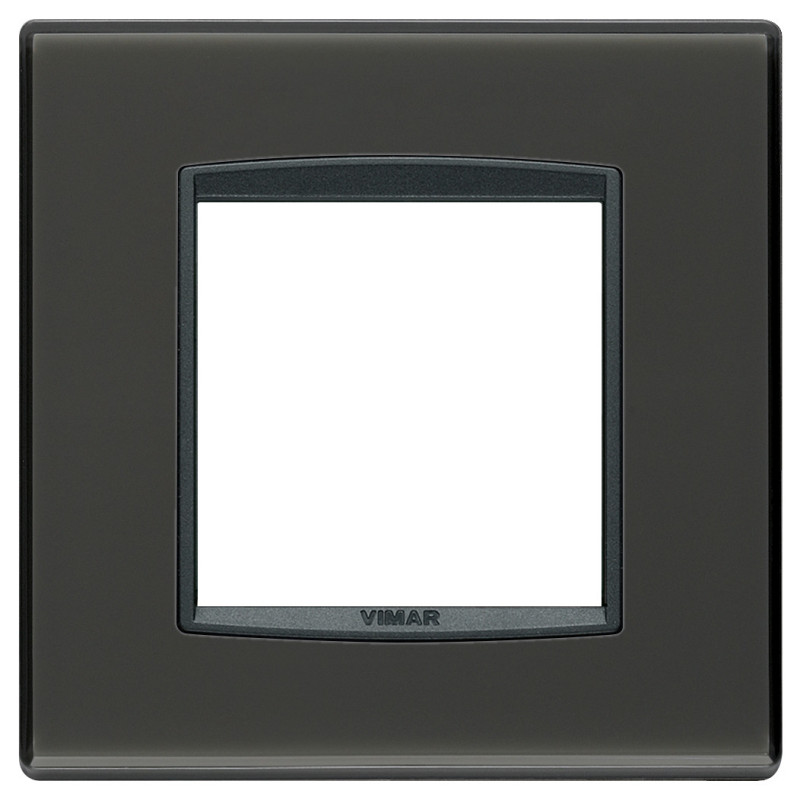 Placca Classic 2M Reflex antracite - Vimar 20642.42