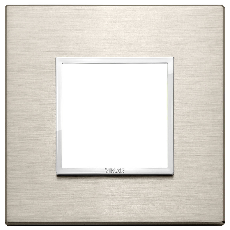 Placca 2M bronzo chiaro - Vimar 21642.04