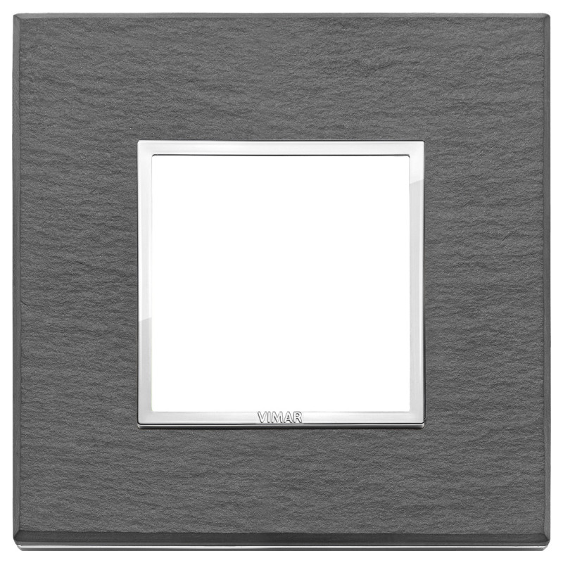 Placca 2M ardesia a spacco - Vimar 21642.52