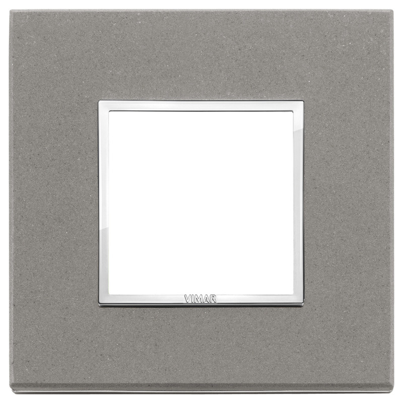 Placca 2M quarzite grigia - Vimar 21642.53