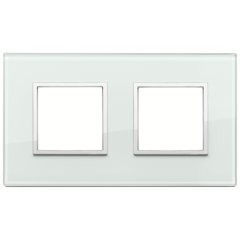 Placca 4M (2+2) int71 acqua - Vimar 21643.71