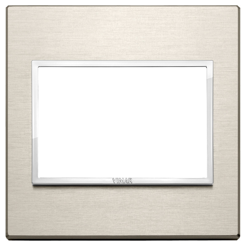 Placca 3M BS bronzo chiaro - Vimar 21648.04