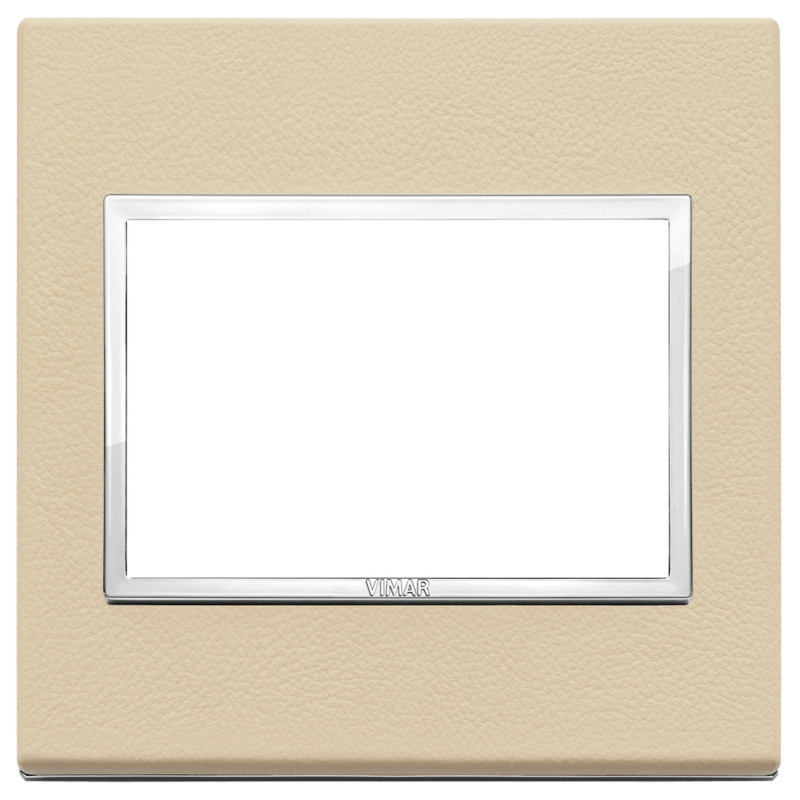 Placca 3M BS crema - Vimar 21648.21