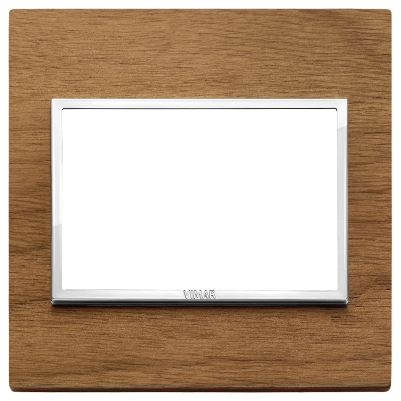 Placca 3M BS noce italiano - Vimar 21648.31