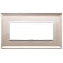 Placca 5M BS specchio bronzato - Vimar 21649.75