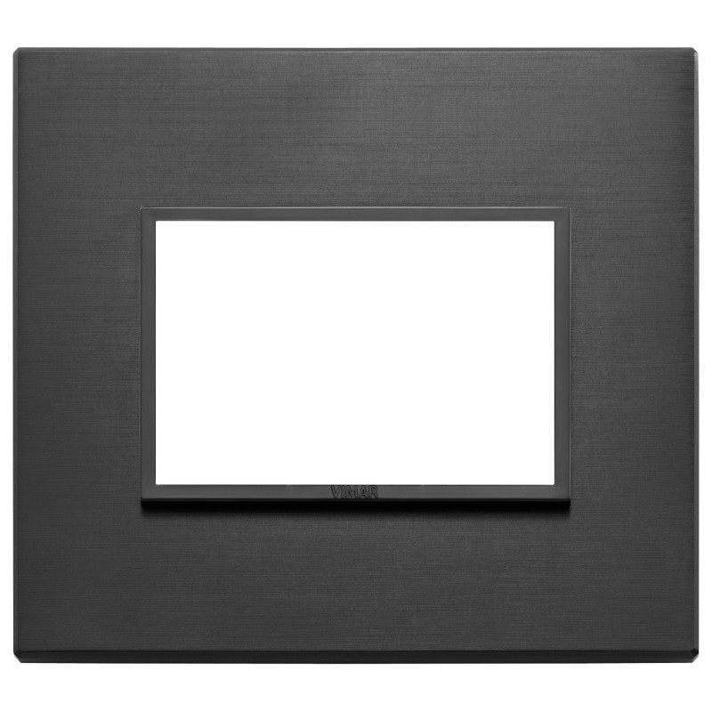 Placca 3M nero totale - Vimar 21653.18