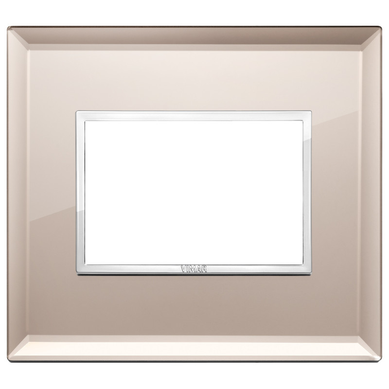Placca 3M specchio bronzato - Vimar 21653.75