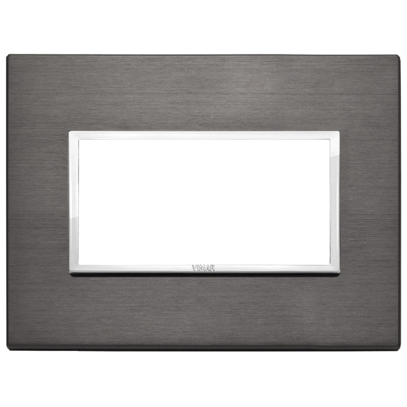 Placca 4M grigio lava - Vimar 21654.03