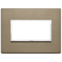 Placca 4M bronzo scuro - Vimar 21654.05