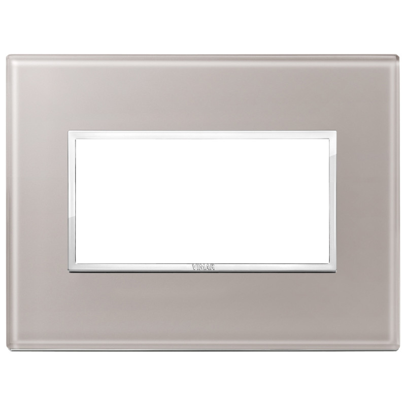Placca 4M grigio perla - Vimar 21654.73