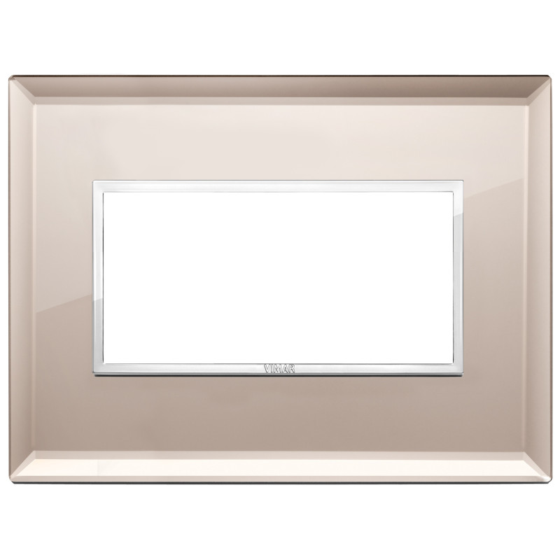 Placca 4M specchio bronzato - Vimar 21654.75