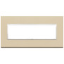Placca 7M crema - Vimar 21657.21