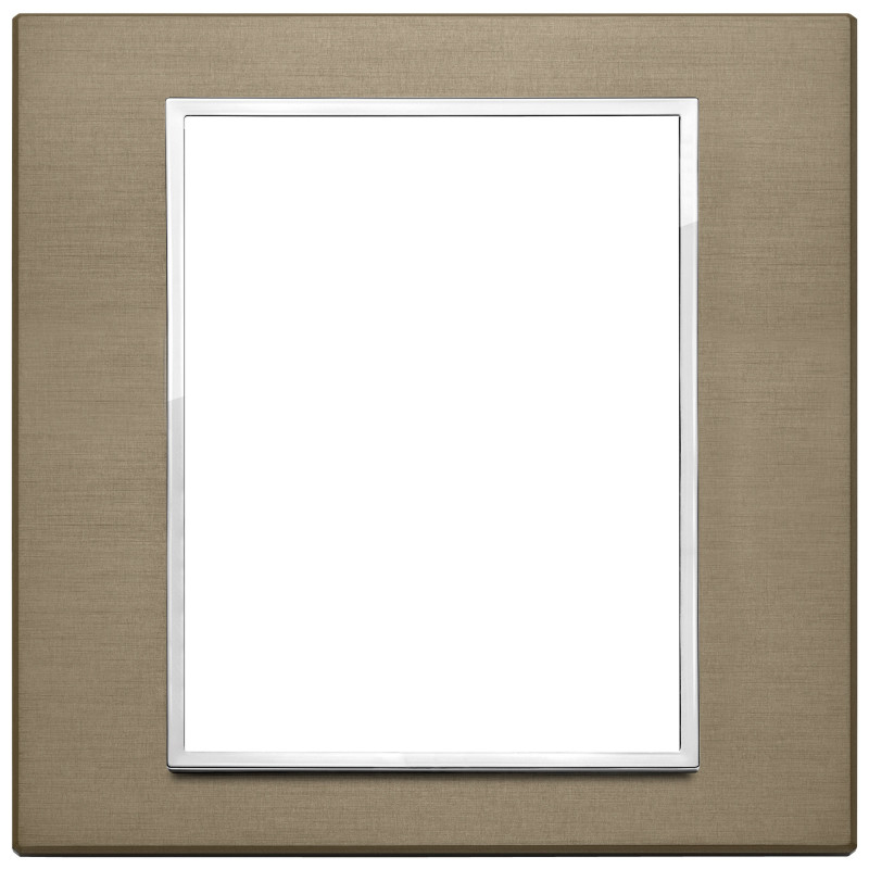 Placca 8M bronzo scuro - Vimar 21668.05