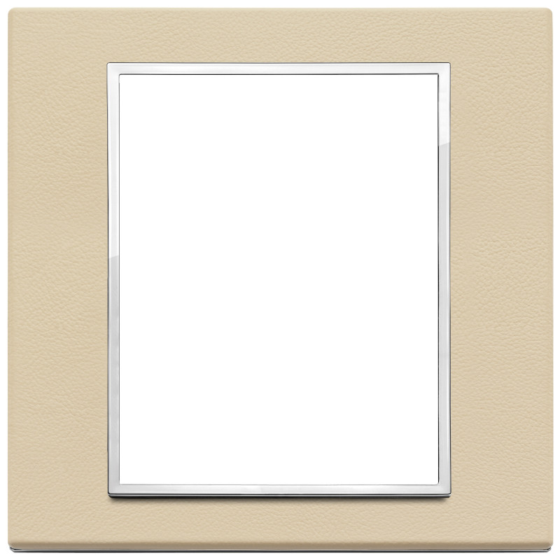 Placca 8M crema - Vimar 21668.21