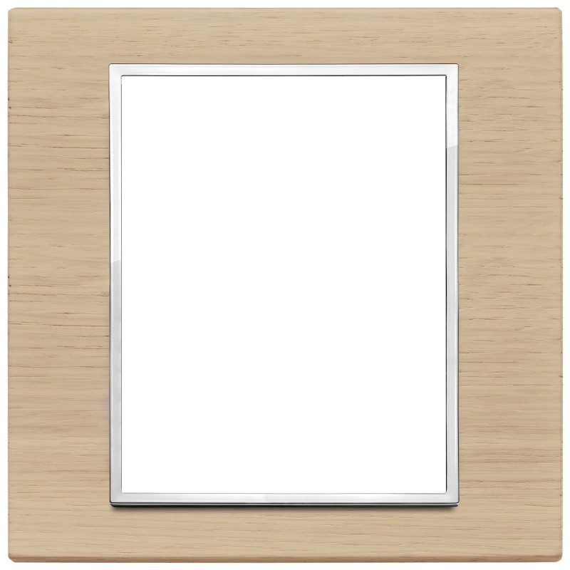 Placca 8M rovere sbiancato - Vimar 21668.32