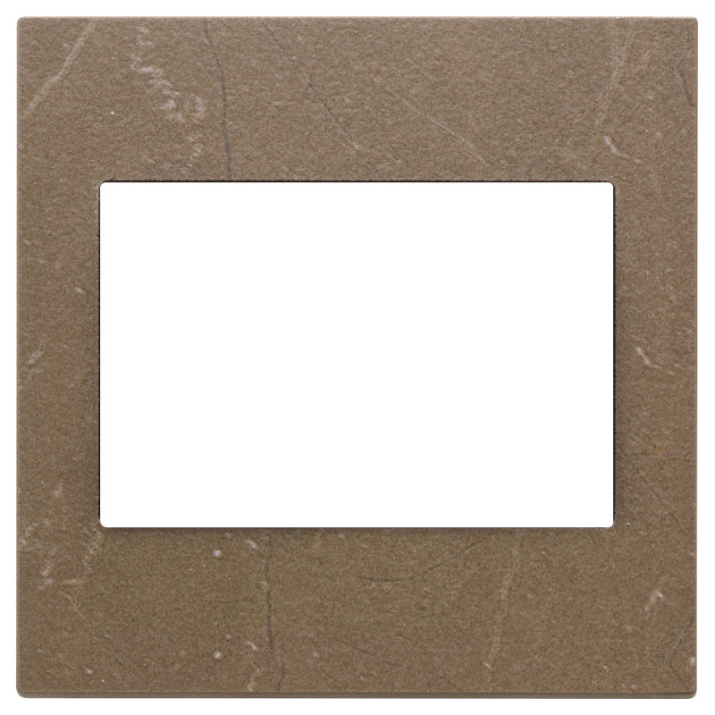 Placca 3M BS coffee brown - Vimar 22648.52