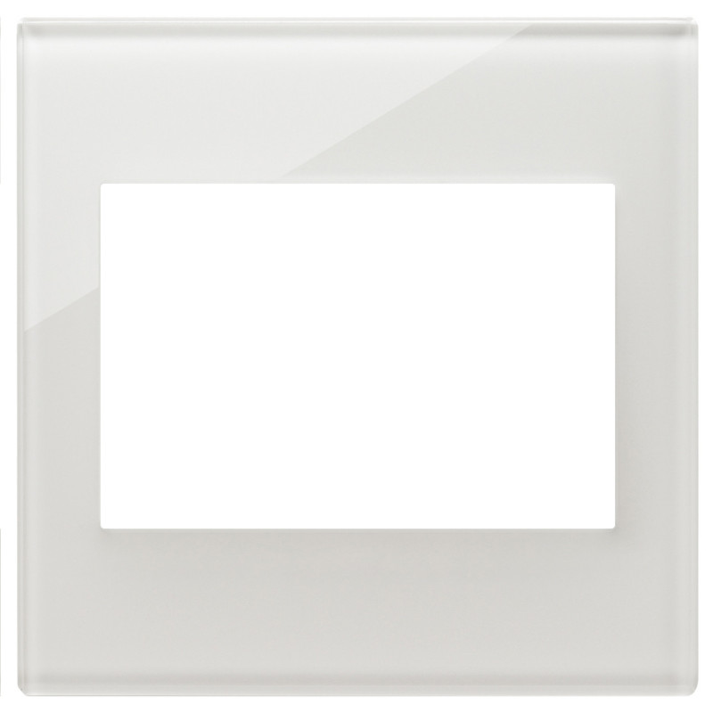 Placca 3M BS bianco latte - Vimar 22648.71