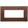 Placca 5M BS noce americano - Vimar 22649.32