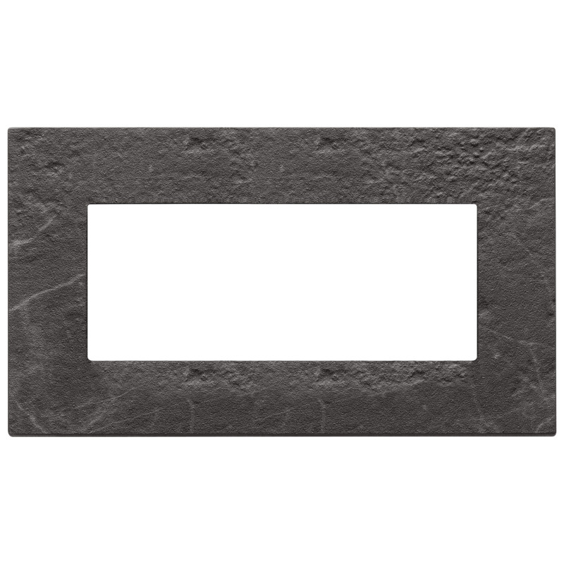 Placca 5M BS nero Marquina - Vimar 22649.53