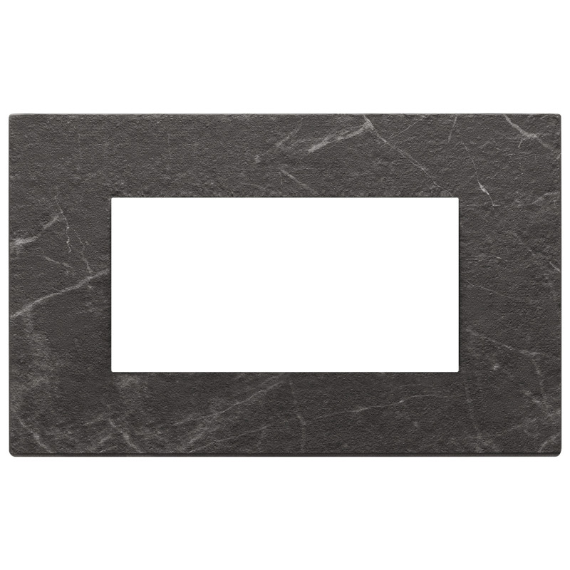 Placca 4M nero Marquina - Vimar 22654.53