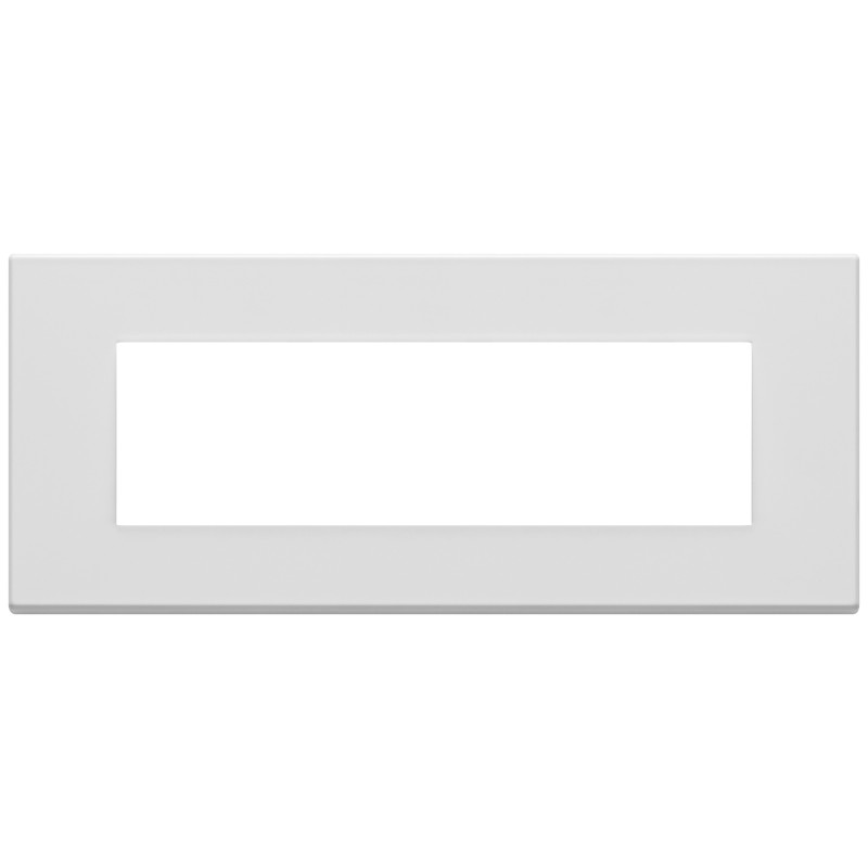 Placca 7M bianco matt - Vimar 22657.01