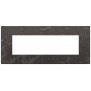 Placca 7M nero Marquina - Vimar 22657.53
