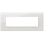 Placca 7M bianco latte - Vimar 22657.71
