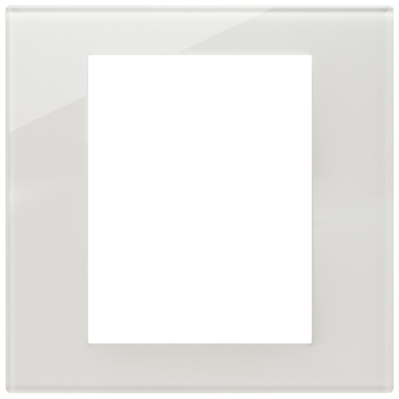 Placca 8M bianco latte - Vimar 22668.71