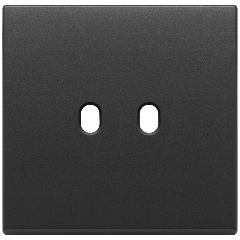 Placca 2Mx2 Vintage grigio antracite - Vimar 22672.2.03