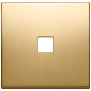 Placca 2Mx1 Flat oro - Vimar 22682.1.82