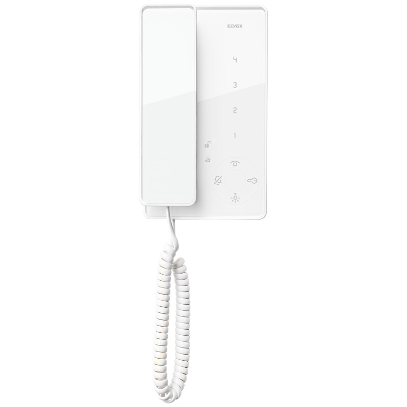 Citofono Tab con microtelefono bianco - Vimar 7509