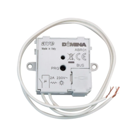 ATTUATORE 1CH FONDO SCATOLA ILLUM. - AVE ABR01