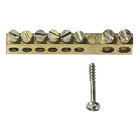 Morsettiera ottone 8 fori - Vimar V51808